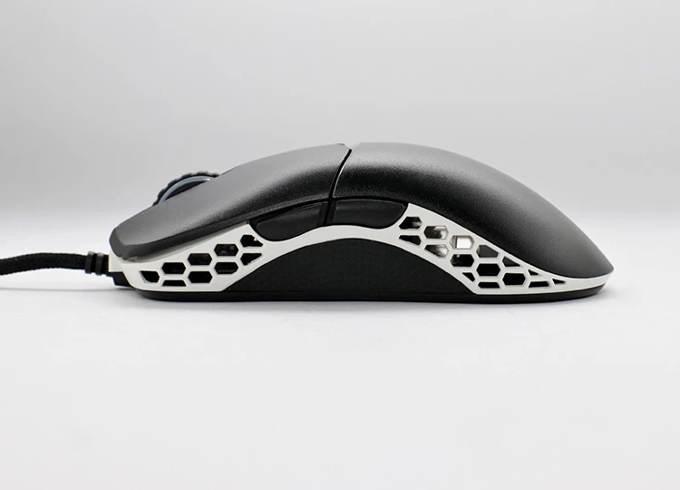 Ducky Feather Black & White pelė žaidimams su Huano Switch aprašymas - Prekės nuotrauka