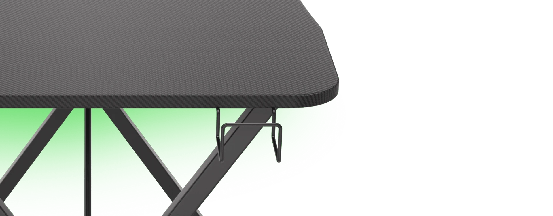 Žaidimų stalas Genesis Holm 200 RGB Gaming Desk, su pašvietimu aprašymas - Prekės nuotrauka