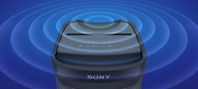 Nešiojama belaidė kolonėlė Sony SRSXP700B aprašymas - Prekės nuotrauka