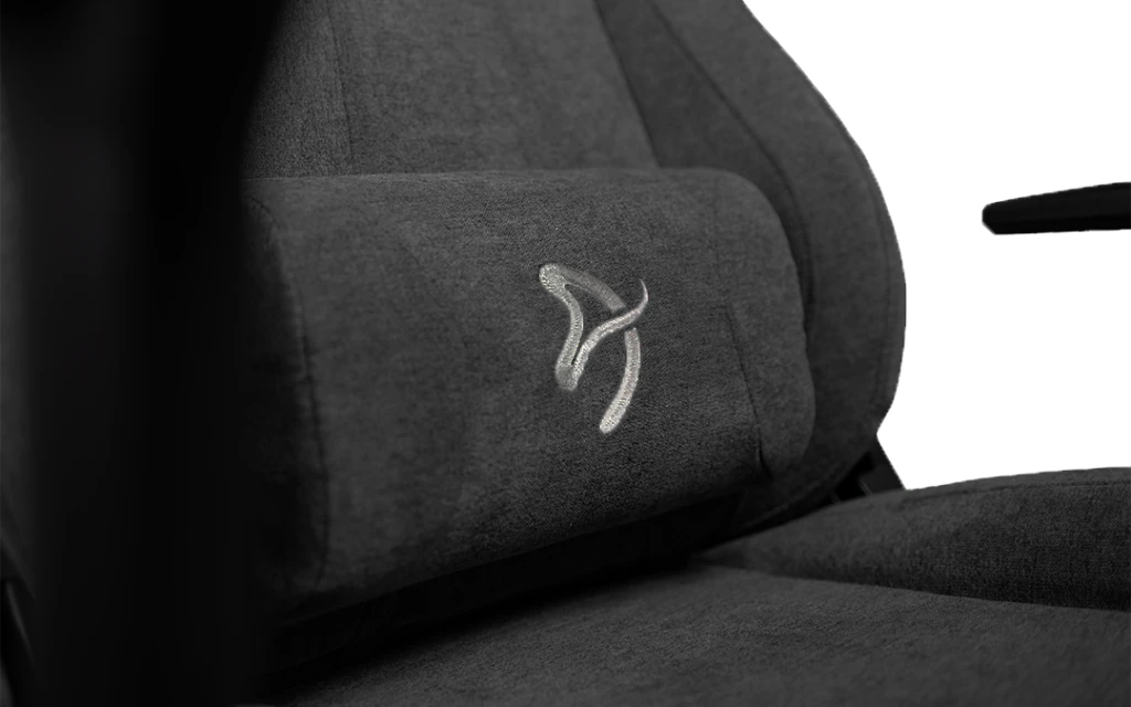 Žaidimų kėdė Arozzi Vernazza Soft Fabric Gaming Chair, Tamsiai pilka