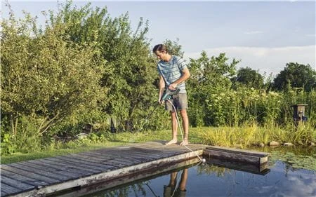 Gardena Vidutinio slėgio akumuliatorinė plovykla „AquaClean 24 / 18V P4A“, paruošta naudoti, 14800-20 aprašymas - Prekės nuotrauka