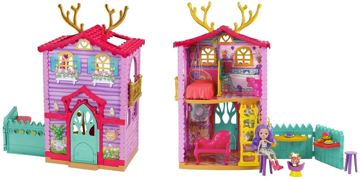 Lėlių namelis Mattel Enchantimals GYJ18 aprašymas - Prekės nuotrauka