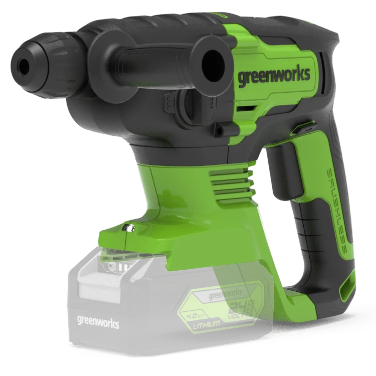 Greenworks GD24SDS2 perforatorius 24V (tik įrankis) aprašymas - Prekės nuotrauka