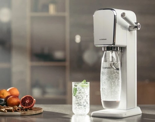 Gazuotų gėrimų gaminimo aparatas SodaStream ART, baltas aprašymas - Prekės nuotrauka