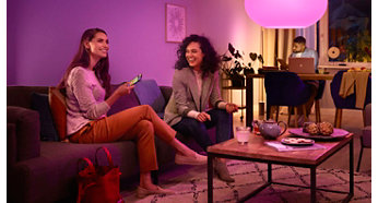 Philips Hue Liane Sieninis šviestuvas (Baltas is spalvotas) aprašymas - Prekės nuotrauka