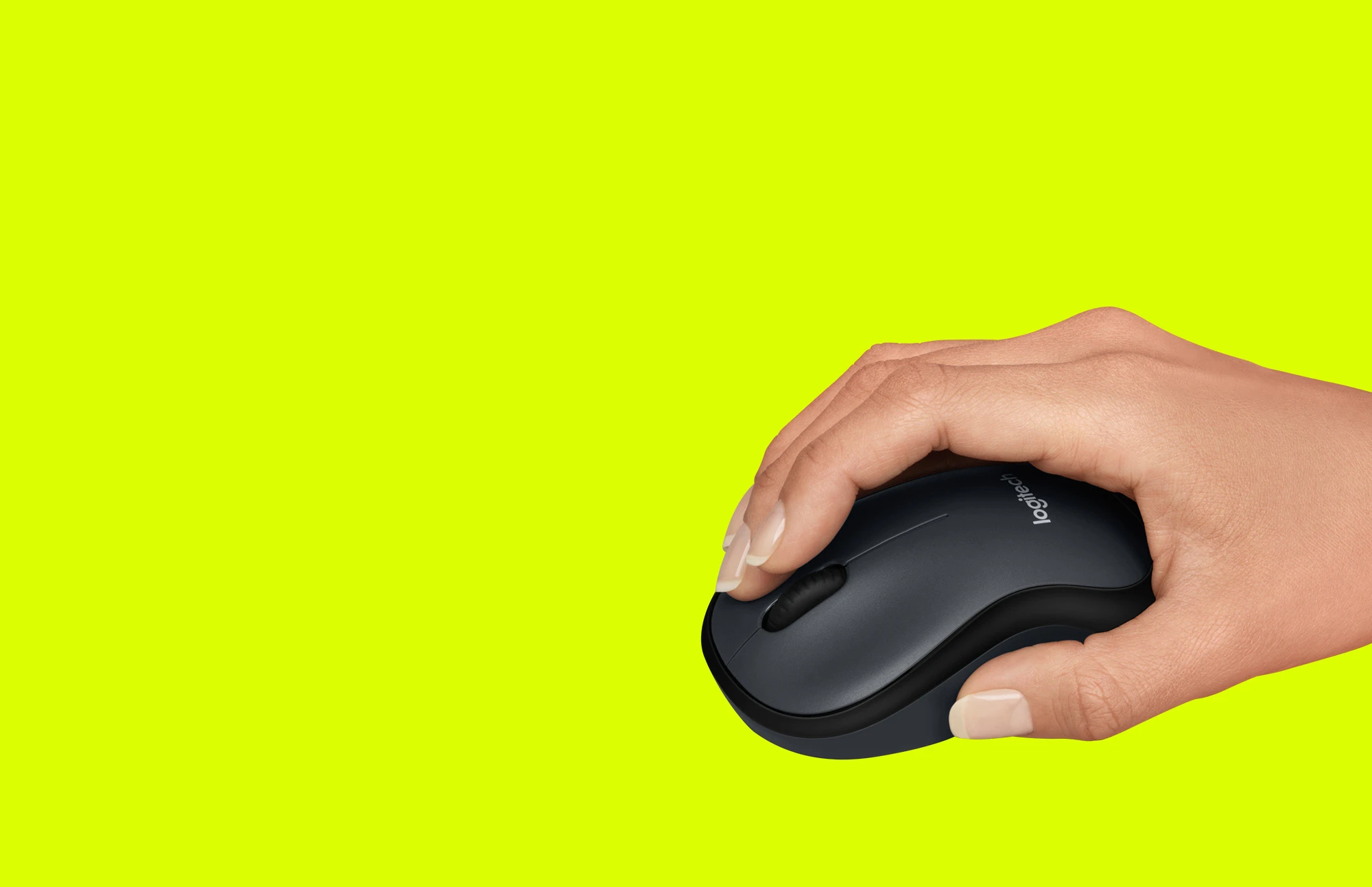 Belaidė pelė LOGITECH M220 Silent Juodai pilka aprašymas - Prekės nuotrauka