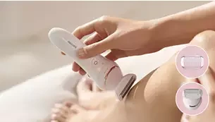 Philips Epilator Series 8000 „Wet & Dry“ epiliatorius BRE740/10 aprašymas - Prekės nuotrauka