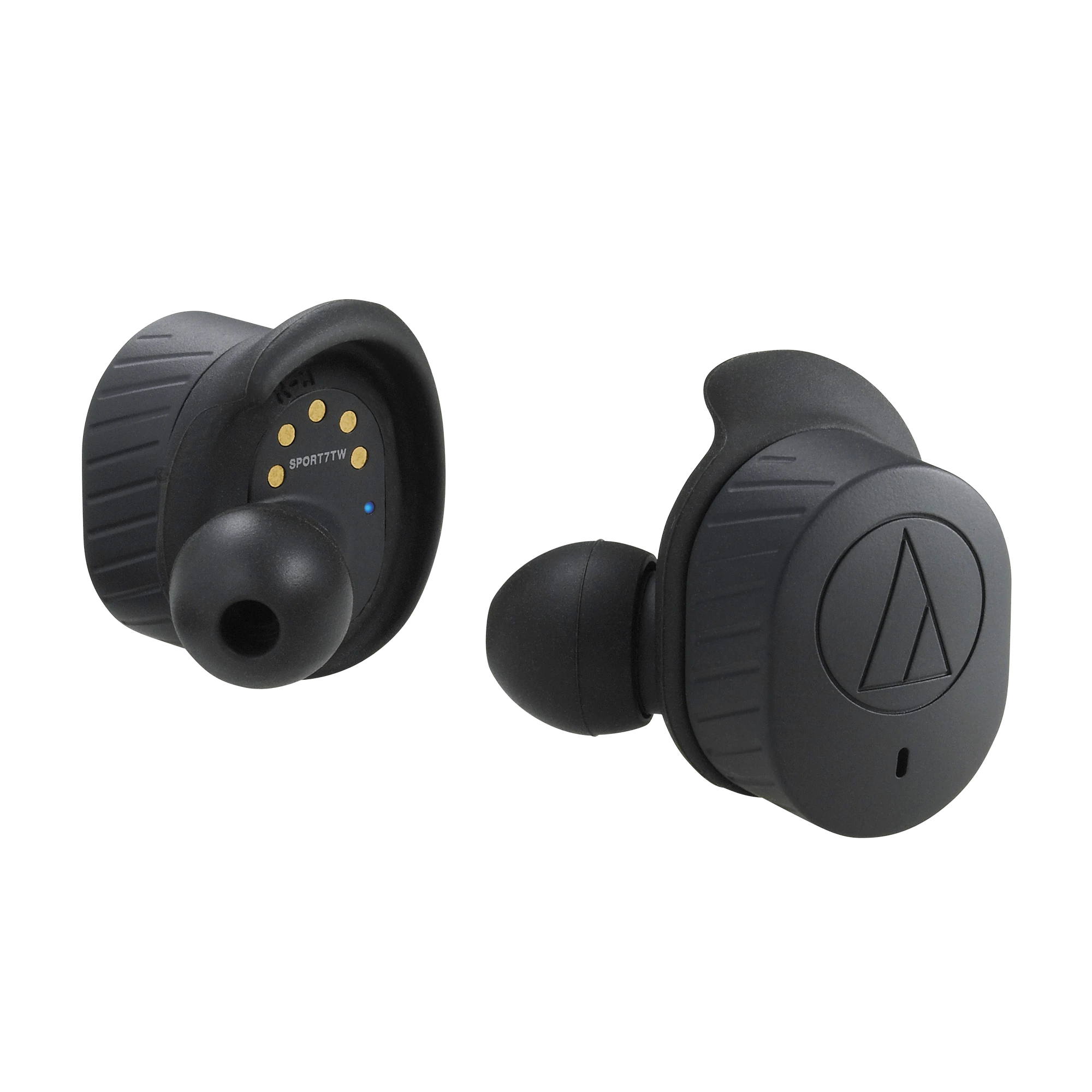 Audio-Technica SonicSport belaidės ausinės, Juodos spalvos aprašymas - Prekės nuotrauka