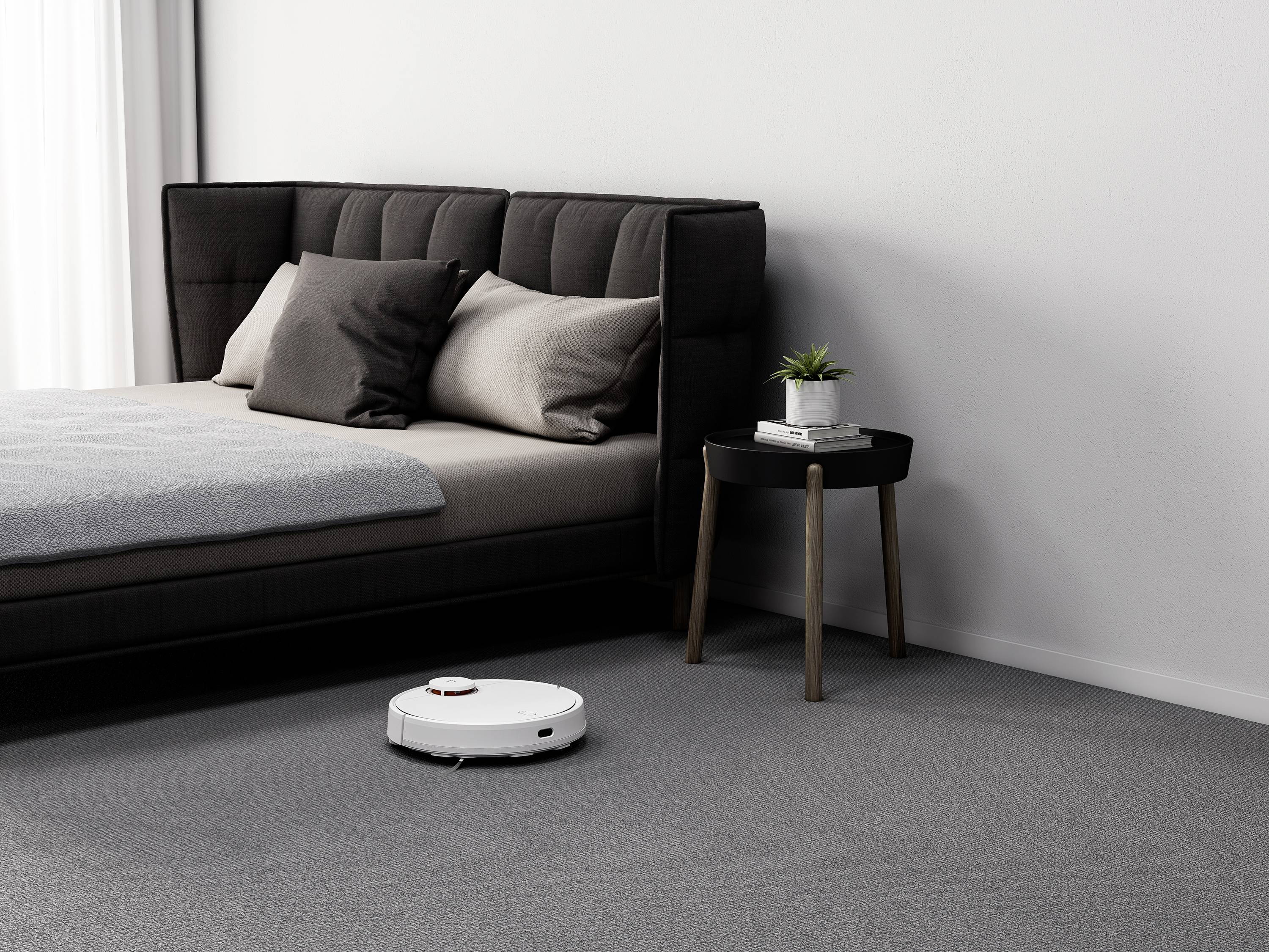 Dulkių siurblys - robotas Xiaomi Mi Mop Pro, Baltas aprašymas - Prekės nuotrauka