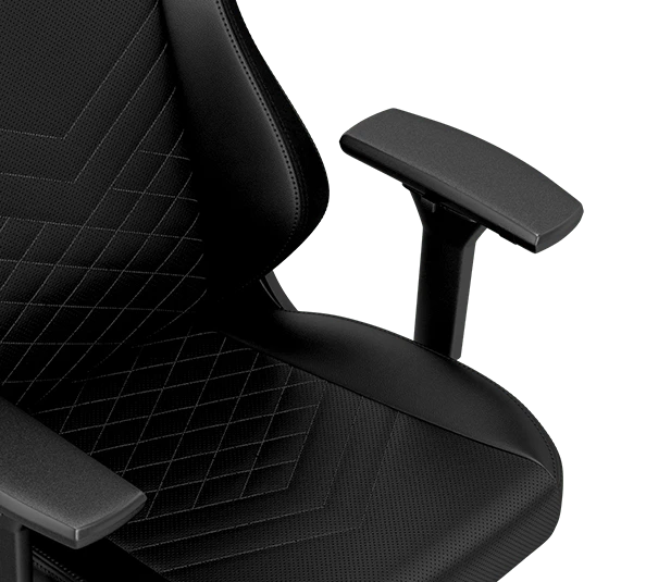 Žaidimų kėdė Noblechairs HERO PU-Leather Gaming Chair, Juoda aprašymas - Prekės nuotrauka
