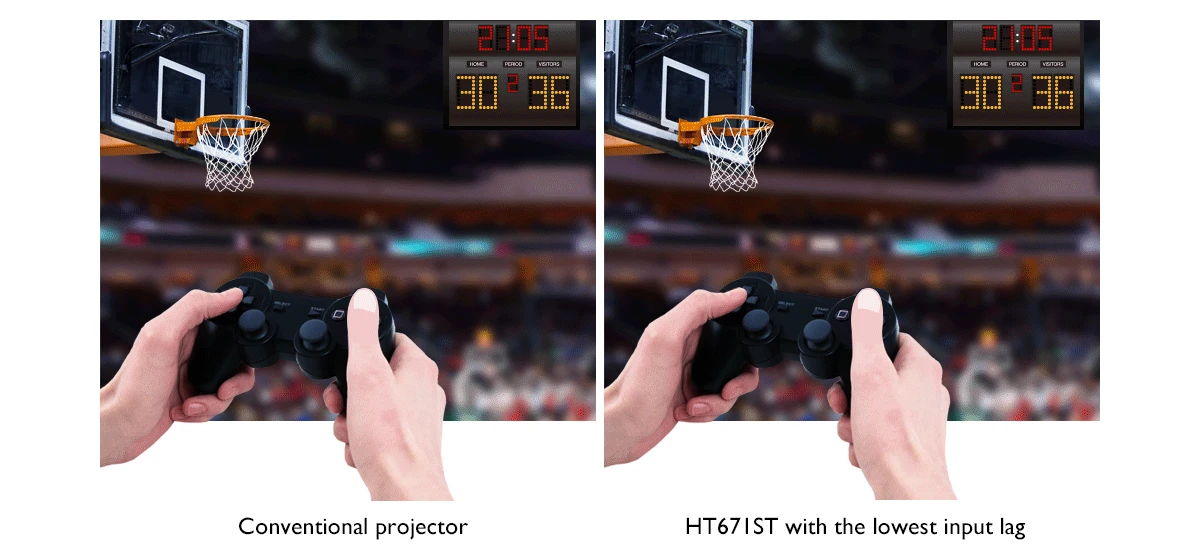 Projektorius BENQ TH671ST 3000ANSI FHD 0.69-0.83 DLP ST GAMING aprašymas - Prekės nuotrauka