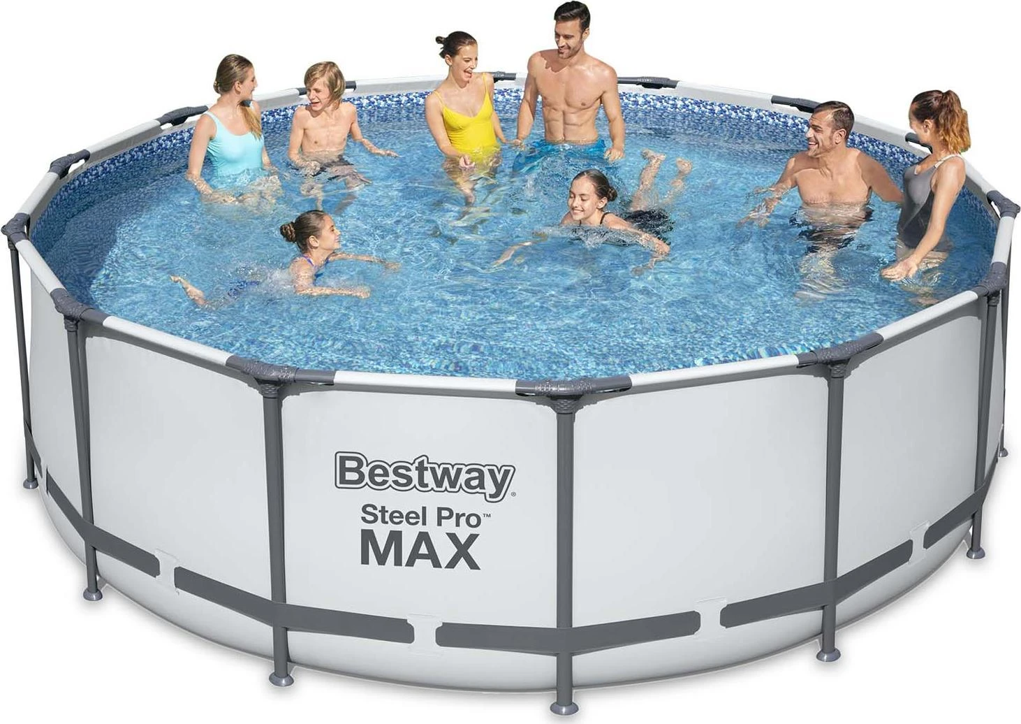 Baseinas Bestway Steel Pro MAX 457x122cm (56438) aprašymas - Prekės nuotrauka