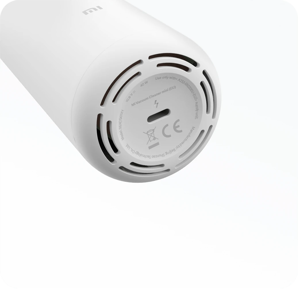 Rankinis dulkių siurblys Xiaomi Mi Vacuum Cleaner mini EU aprašymas - Prekės nuotrauka