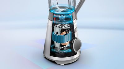 Bosch MMB6384M Trintuvas, VitaPower Serie | 4, 1200 W, Nerūdijančio plieno aprašymas - Prekės nuotrauka