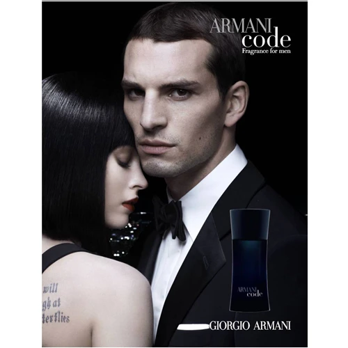Kvepalai vyrams Giorgio Armani Black Code EDT, 75 ml aprašymas - Prekės nuotrauka