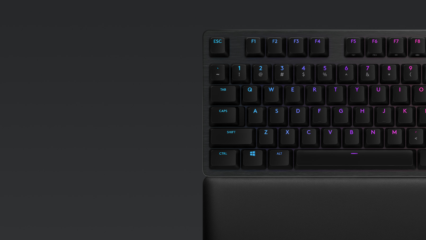 Mechaninė Žaidimų Klaviatūra Logitech G513 Lightsync RGB, GX Brown Tactile Switches, US išdėstymas aprašymas - Prekės nuotrauka