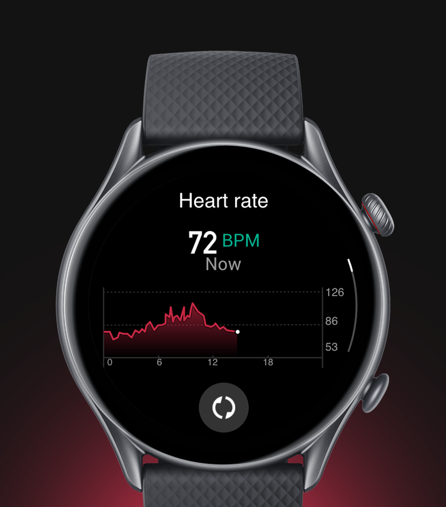 Išmanusis laikrodis Amazfit GTR 3 Pro, Juodos spalvos aprašymas - Prekės nuotrauka