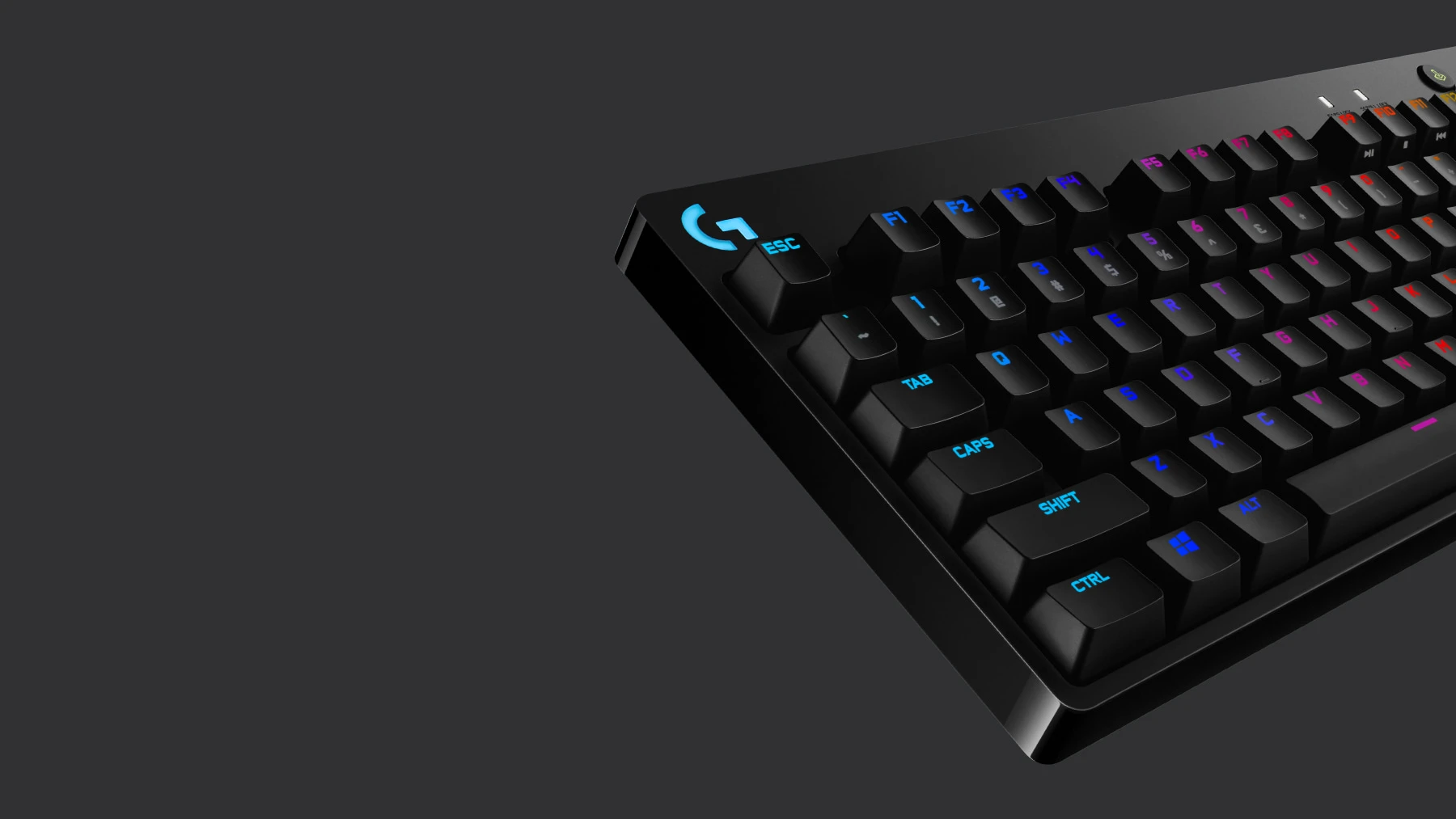 Mechaninė Žaidimų Klaviatūra Logitech G Pro, GX Blue Clicky Switches, DE išdėstymas aprašymas - Prekės nuotrauka
