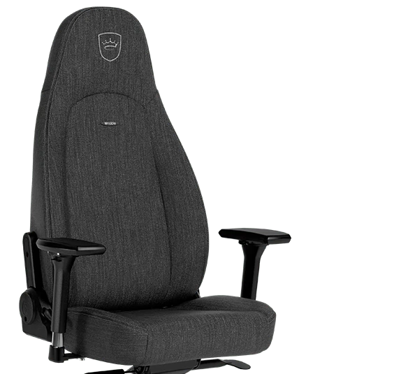 Žaidimų kėdė Noblechairs ICON TX Fabric Gaming Chair aprašymas - Prekės nuotrauka
