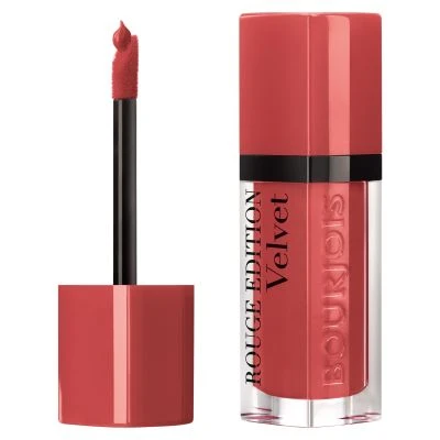 BOURJOIS Paris Rouge Edition Velvet Lūpdažis Moterims 7,7 ml, 04 PEACH CLUB aprašymas - Prekės nuotrauka