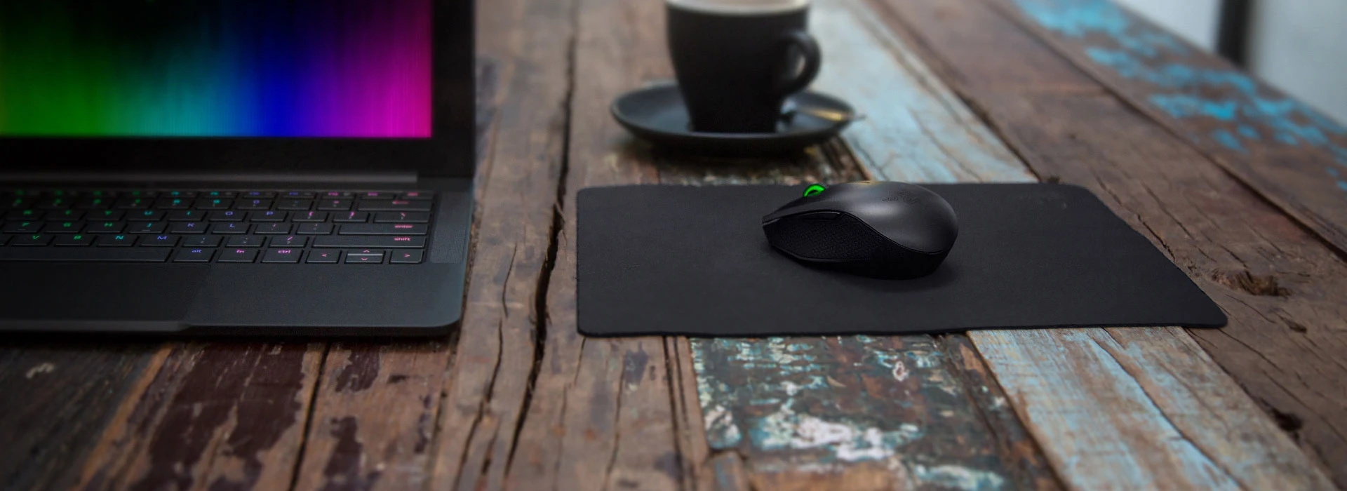 Pelės kilimėlis žaidimams Razer Goliathus Mobile Stealth Edition, Juodas aprašymas - Prekės nuotrauka