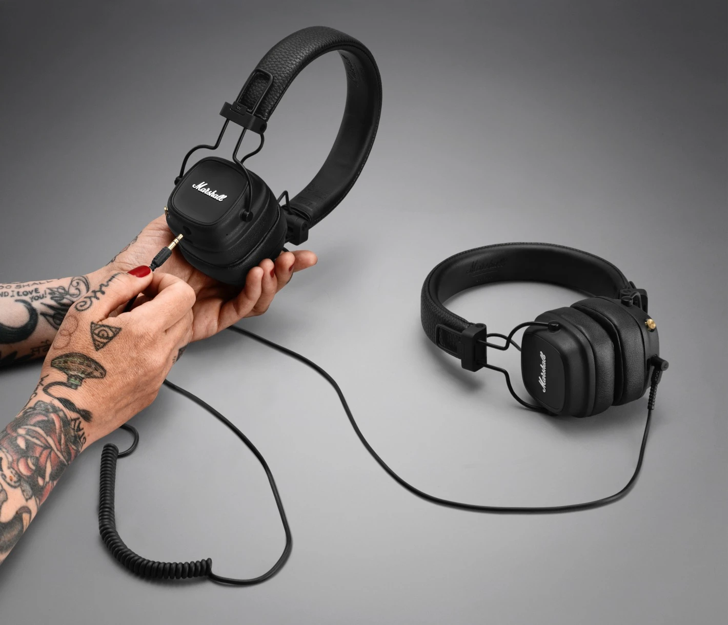 Ausinės Marshall Major IV Bluetooth, Rudos spalvos aprašymas - Prekės nuotrauka