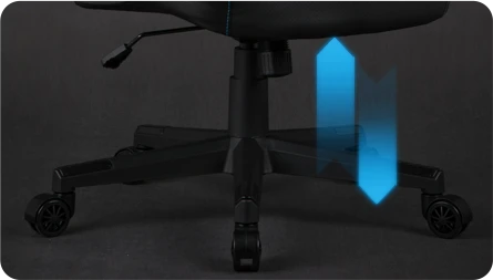 Žaidimų kėdė Sense7 Knight Gaming Chair, Juoda-mėlyna aprašymas - Prekės nuotrauka