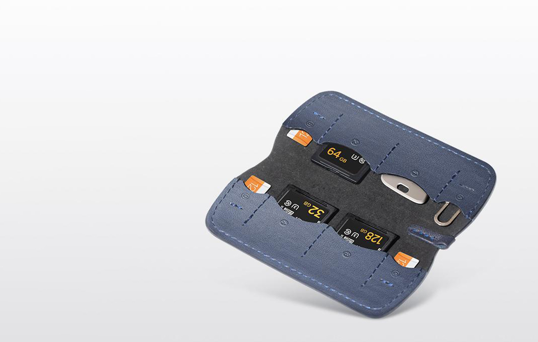 Atminties kortelės piniginė PGYTECH (P-CB-036) deep navy aprašymas - Prekės nuotrauka Atminties kortelės piniginė PGYTECH (P-CB-036) deep navy aprašymas - Prekės nuotrauka