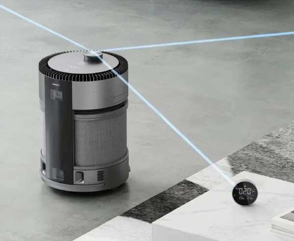 Ecovacs Air AIRBOT Z1 oro drėkintuvas ir valytuvas, Juodas aprašymas - Prekės nuotrauka