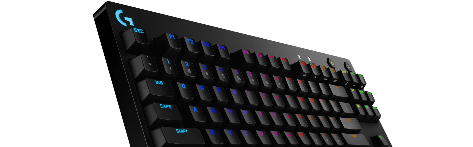 Mechaninė Žaidimų Klaviatūra Logitech G Pro, GX Blue Clicky Switches, DE išdėstymas aprašymas - Prekės nuotrauka