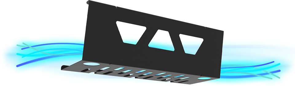 Žaidimų stalas Ultradesk Cruiser Gaming Desk, Reguliuojamo aukščio 660-812mm, Juodas su juodos spalvos kilimėliu aprašymas - Prekės nuotrauka