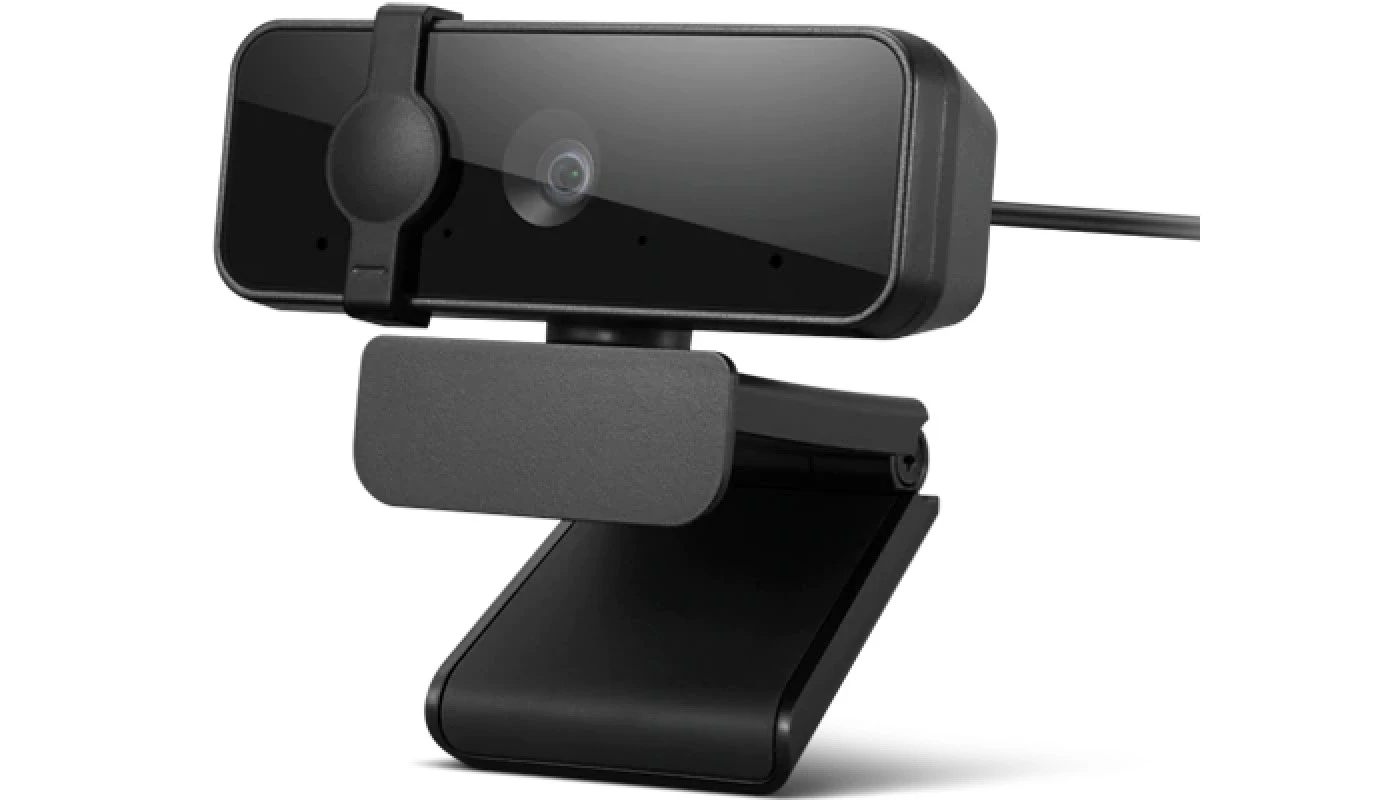 Lenovo Essential FHD interneto kamera USB 2.0, Juoda aprašymas - Prekės nuotrauka