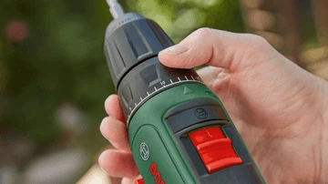 Bosch EasyDrill 1200 (1x1,5 akumuliatorius) Akumuliatorinis dviejų greičių gręžtuvas - suktuvas aprašymas - Prekės nuotrauka