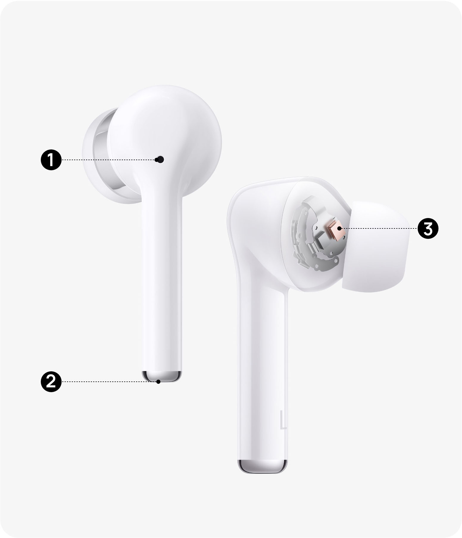 HUAWEI FreeBuds 3i Juodas [kabellose Ausinės, Bluetooth 5.0, 10mm Lautsprecher]