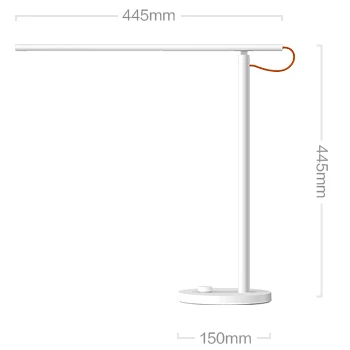 Stalo šviestuvas Xiaomi Mi LED Desk Lamp 1S Mi Smart Home aprašymas - Prekės nuotrauka