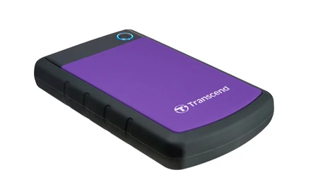 Išorinis kietasis diskas Transcend 25H3P 2.5'' 1TB USB3, Triguba smūgių slopinimo sistema aprašymas - Prekės nuotrauka