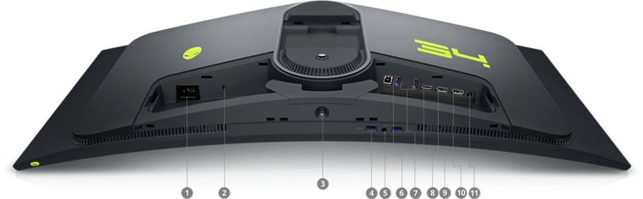 Monitorius Dell Alienware AW3423DWF, 34