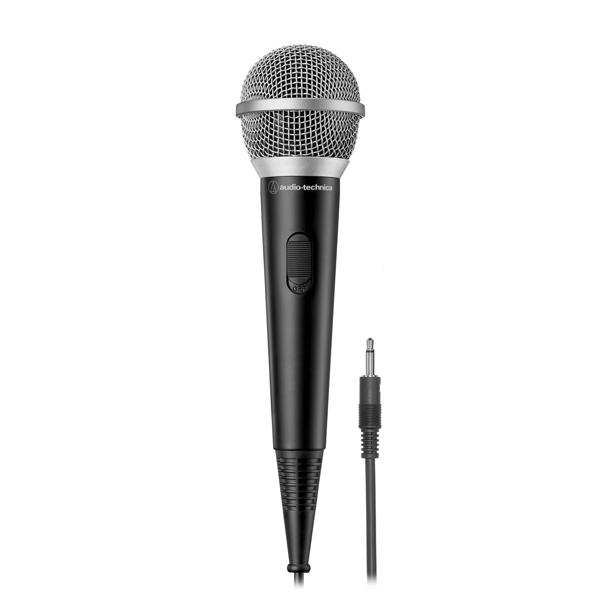 Audio Technica vienakryptis dinaminis mikrofonas ATR1200X, Juodas aprašymas - Prekės nuotrauka