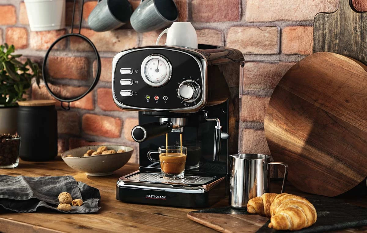Espreso kavos aparatas Gastroback Design Espresso Basic 42615 aprašymas - Prekės nuotrauka