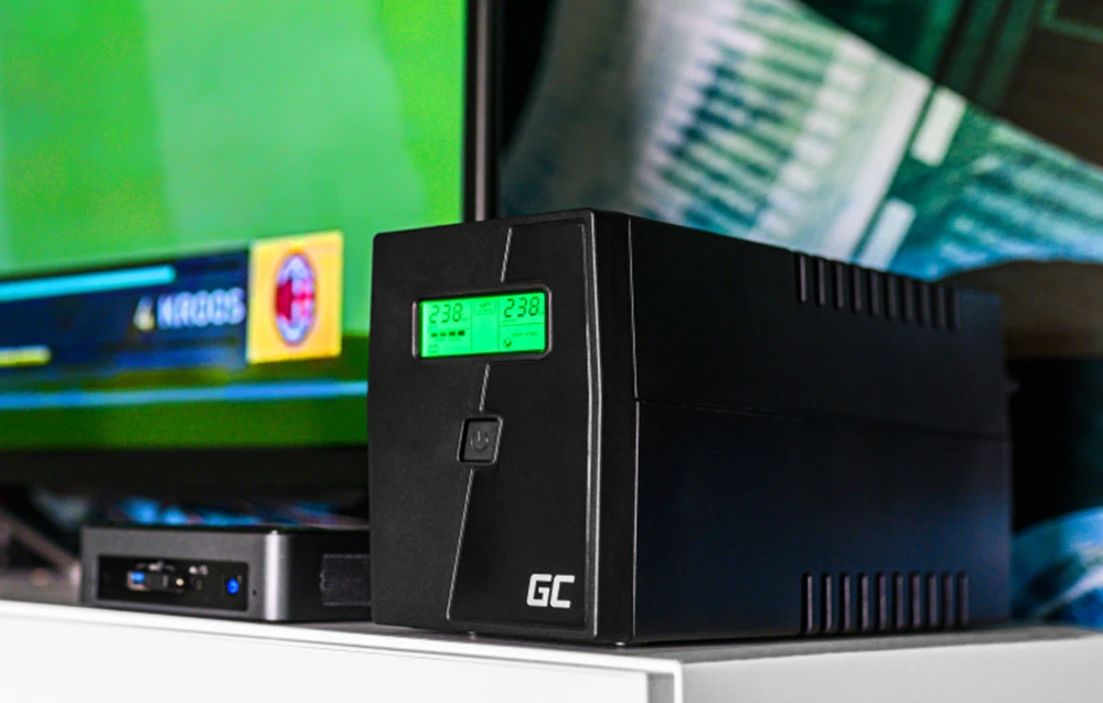 Green Cell Žalias Cell GREENCELL UPS02 UPS Micropower 800VA Žalias Cell aprašymas - Prekės nuotrauka Green Cell Žalias Cell GREENCELL UPS02 UPS Micropower 800VA Žalias Cell aprašymas - Prekės nuotrauka