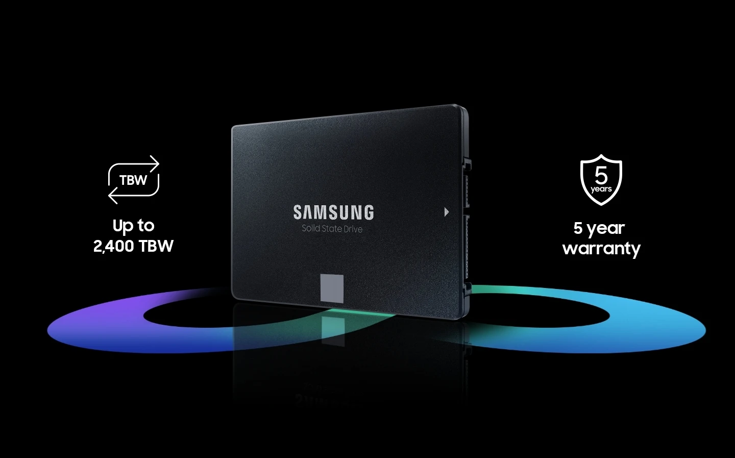 Kietasis vidinis diskas Samsung SSD 870 EVO SATA III 2.5 inch, Juodos spalvos aprašymas - Prekės nuotrauka