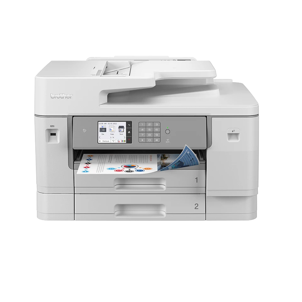 Spausdintuvas BROTHER MFC-J6955DW rašalinis 4 viename, A3, automatinis dokumentų tiektuvas, dvipusis, belaidis, 30 ipm aprašymas - Prekės nuotrauka