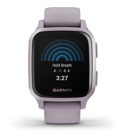 Išmanusis laikrodis Garmin Venu Sq, Violetinės spalvos aprašymas - Prekės nuotrauka