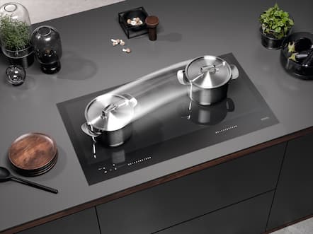 Indukcinė kaitlentė Miele KM 7878-1 FL Diamond juodas aprašymas - Prekės nuotrauka