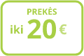 Nuo 0€ iki 20€ Kibernetinis pirmadienis (Cyber Monday)