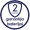Baterijos garantija Electrolux belaidžiams siurbliams