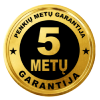 Heinner 5 metų garantija