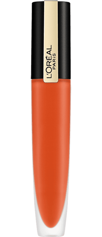 loreal liquid lipstick rouge signature