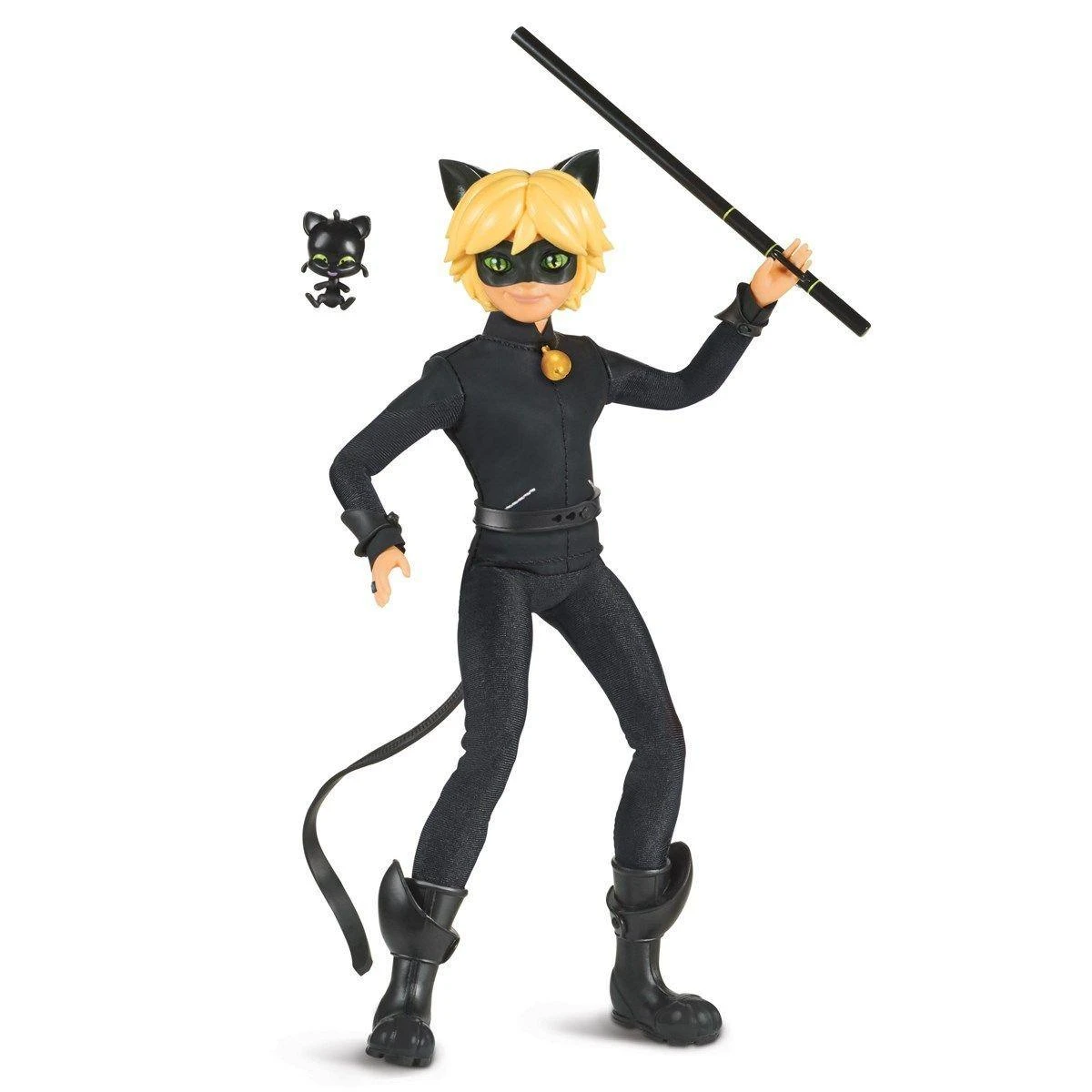 Bandai Lėlė Miraculous Juodas Kot Cat Noir + priedai