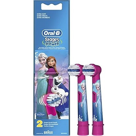 Dantų šepetėlio antgaliai Braun EB10-2 Frozen